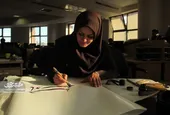 خوشنویس محله دروی برای خلق یک اثر چله می&zwnj;نشیند