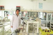 اختراع امیررضا برای تصفیه پساب کارخانه نساجی