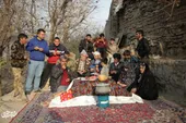 جمع &laquo;تنهایی&raquo;ها در شب چله روستای کلاته&zwnj;سرهنگ