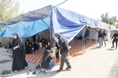 پذیرایی از زائران حریم رضوی در سه&zwnj;راه فردوسی