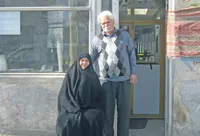 عمو صفر و همسرش از ۶۰ سال پیش حمام‌داری می‌کنند