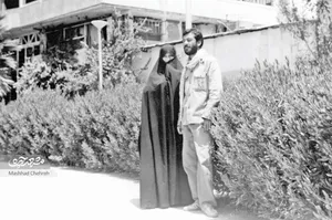 بی بی زینت زنده باد، ماه عسلش را در جبهه گذراند!