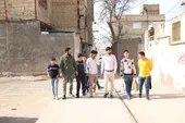 دوجوان جهادی شهرک خطیب با نوجوانان همگام شدند
