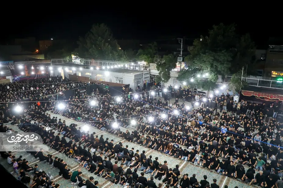بزرگترین هیئت عزاداری مهاجران افغانستانی ایران در گلشهر