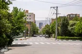 معبری سرسبز با فضایی فرهنگی