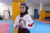 تمرین نوجوان مدال&zwnj;آور روی تاتامی چهل&zwnj;تکه
