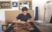 سیدمحمدعلوی آرزو دارد برای حرم امام رضا(ع) معرق&zwnj;کاری کند