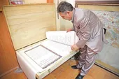 زندگی استاد خشتی با خوش&zwnj;نویسی گره خورده است