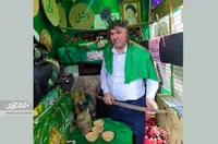 علی‌اکبر چوبی زندگی‌اش را صرف ارادت به اهل‌بیت(ع) کرده است