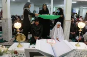 ازدواج آسان هفده زوج&zwnj; محله گلدیس در مسجد ولی عصر(عج)