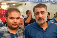 دیدار غیرمنتظره با مداح معروف در کربلا