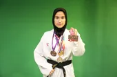 کارنامه رنگین دختر قهرمان بلال