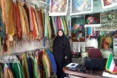 آوازه هنر قالی&zwnj;بافی حبیبه خانم تا ژاپن هم رفته است!