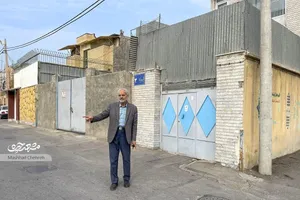 حاج مهدی عبدی نقشه قدیم خیابان کاشانی ۱۲ را ترسیم کرده است