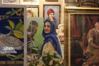 نقاش محله رضاشهر از انتخاب مسیر زندگی‌اش راضی است
